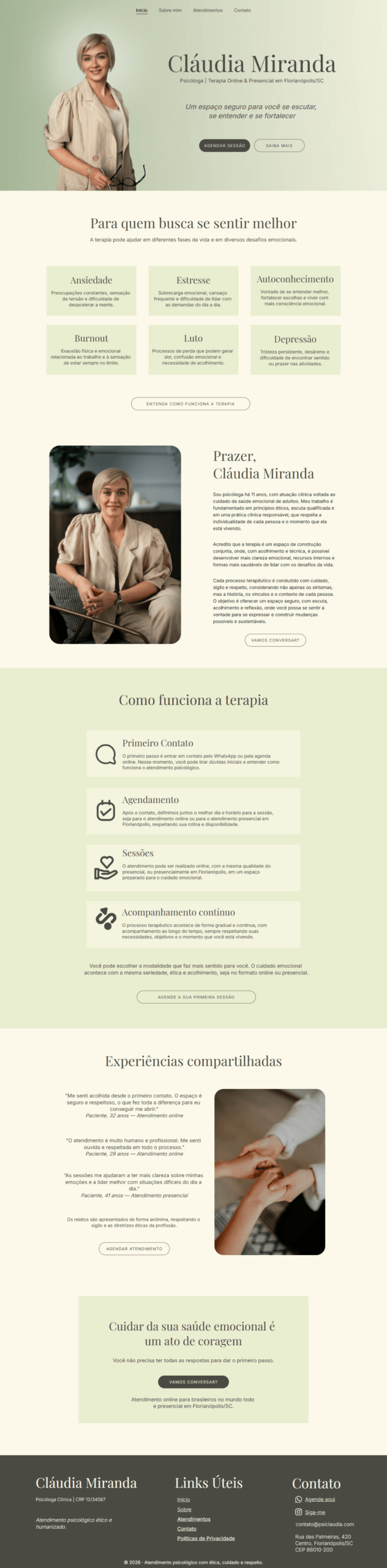 site psicóloga terapia online